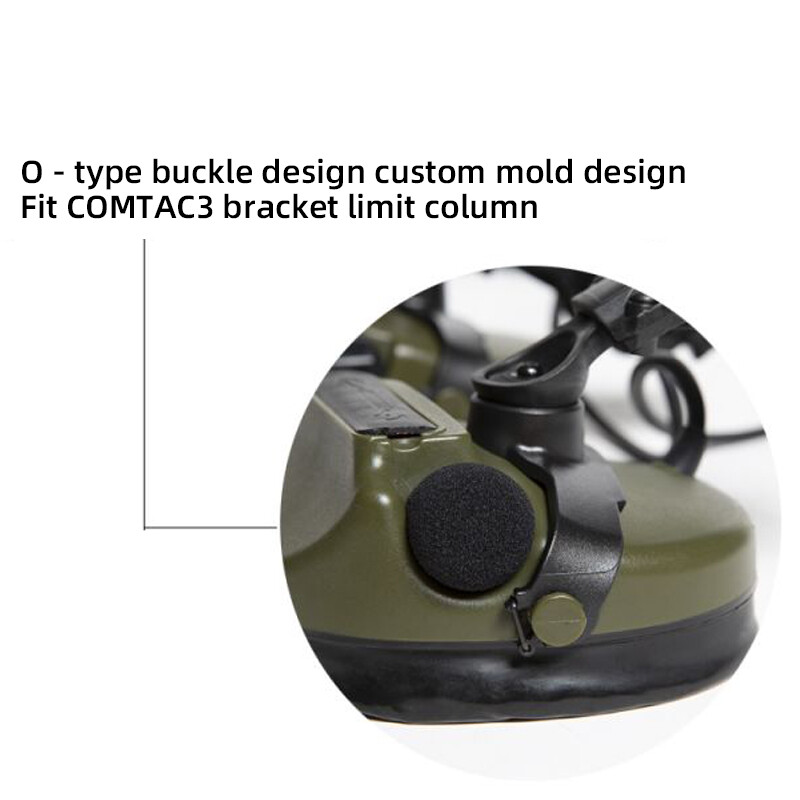 FMA Tactical Headset Helmet ARC Rail Bracket Adapter AMP Bridge COMTAC3 Headset