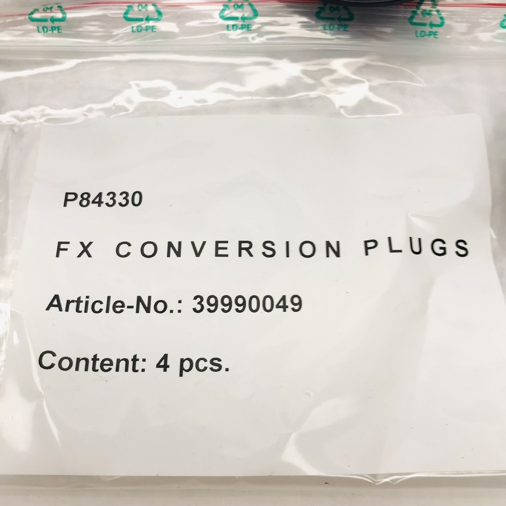 KIT (4pcs) EDGE TO EDGE FX CONVERSION PLUGS P84330