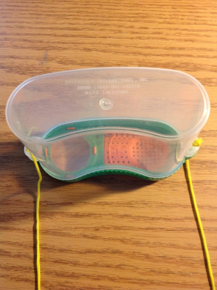 green orange and clear bug habitat