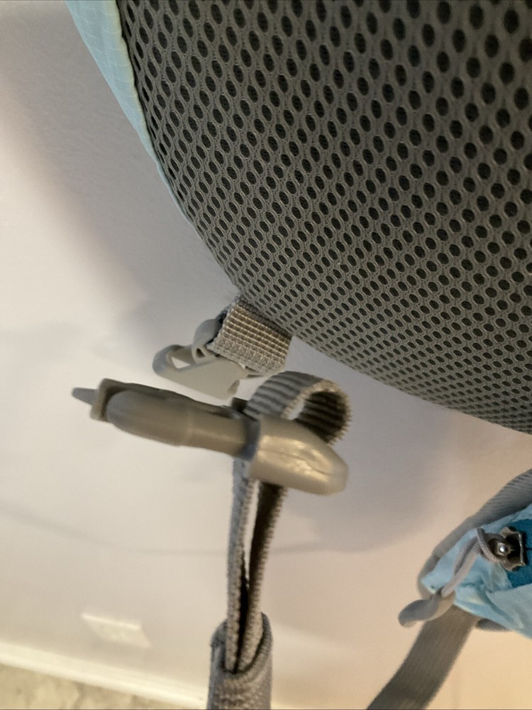 Eddie Bauer Blue Sling Backpack, Adjustable Strap Multiple Pockets