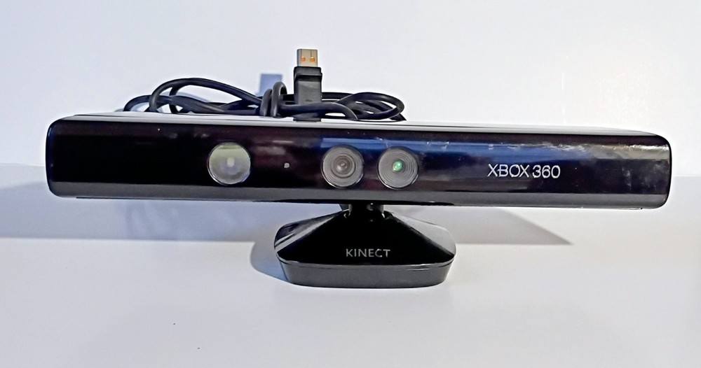 Microsoft Xbox 360 Kinect Motion Camera Sensor Model 1414 Black Wired