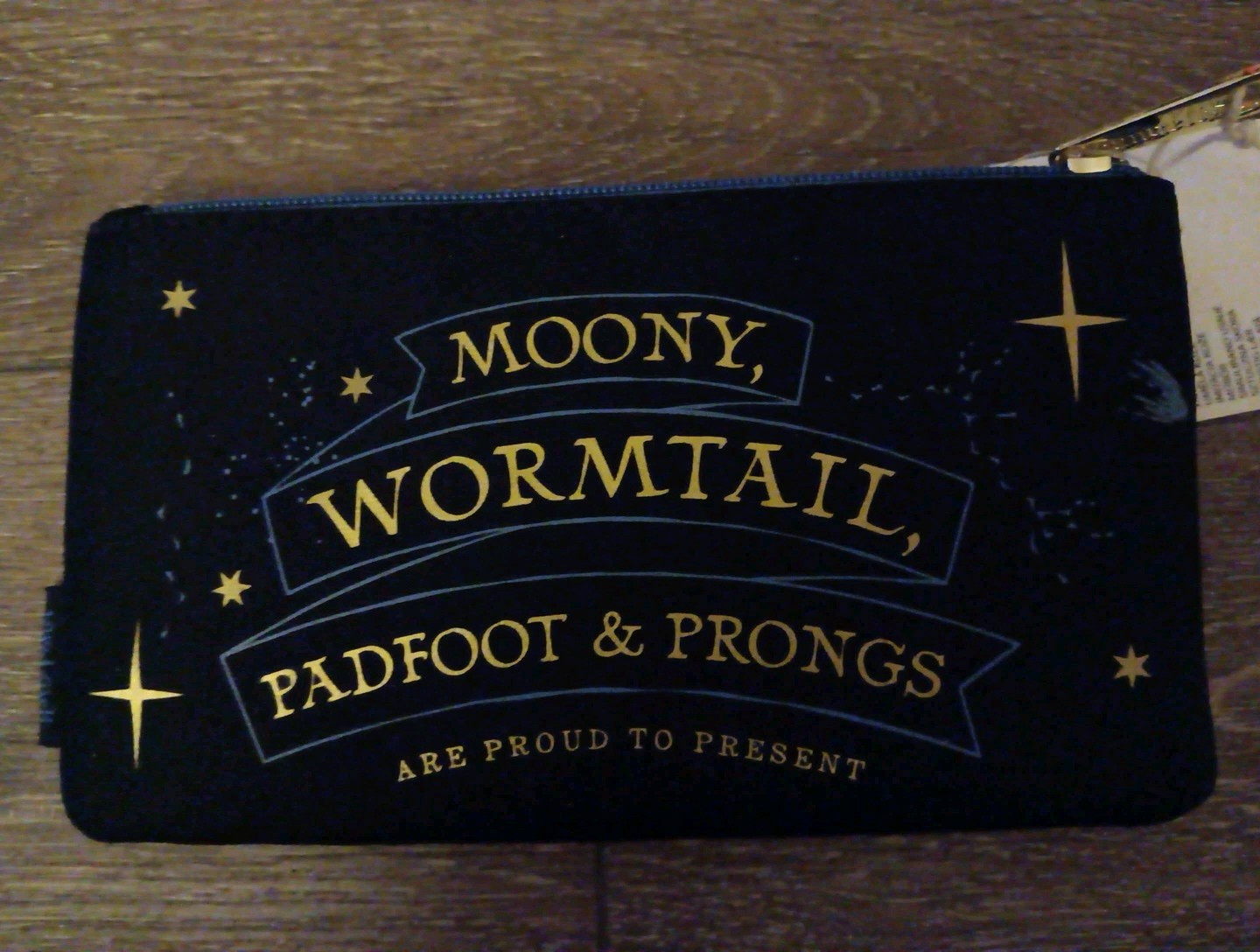 NEW Loungefly Harry Potter Marauders Map Zip Pouch Cosmetic/Coin Bag/Case/Wallet