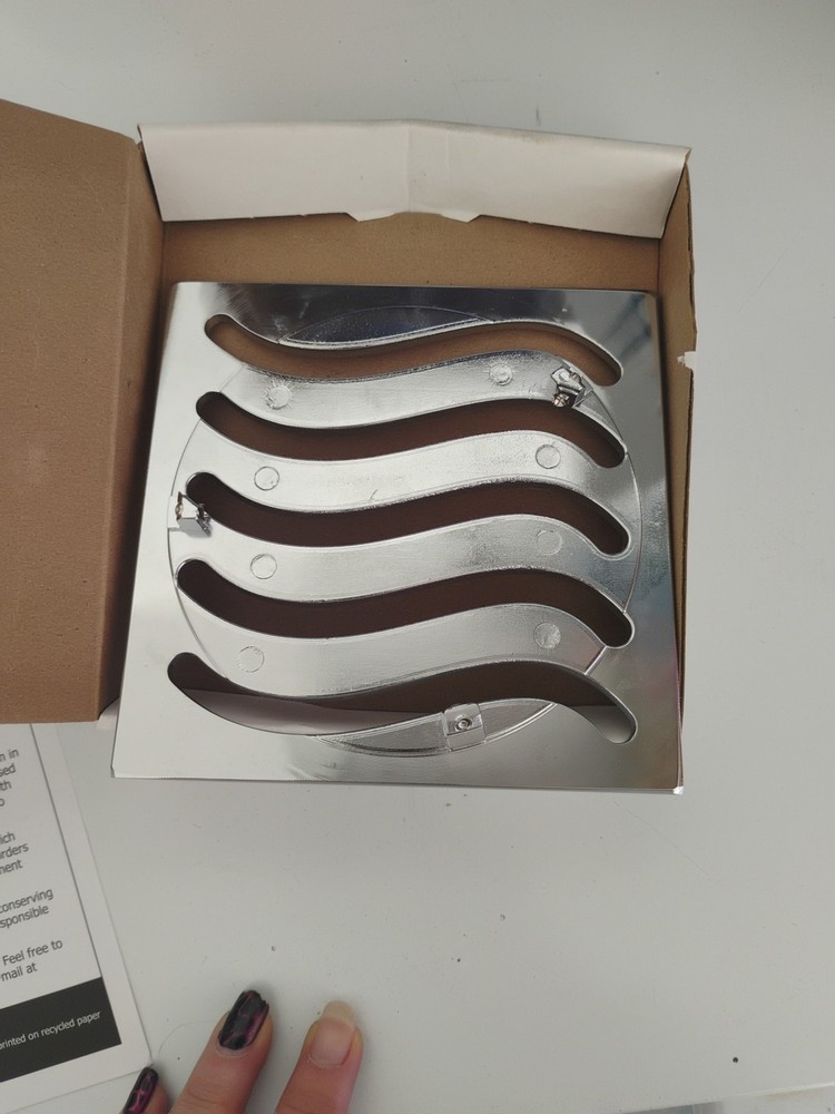 California Faucets Custom Wave Style Drain Chrome
