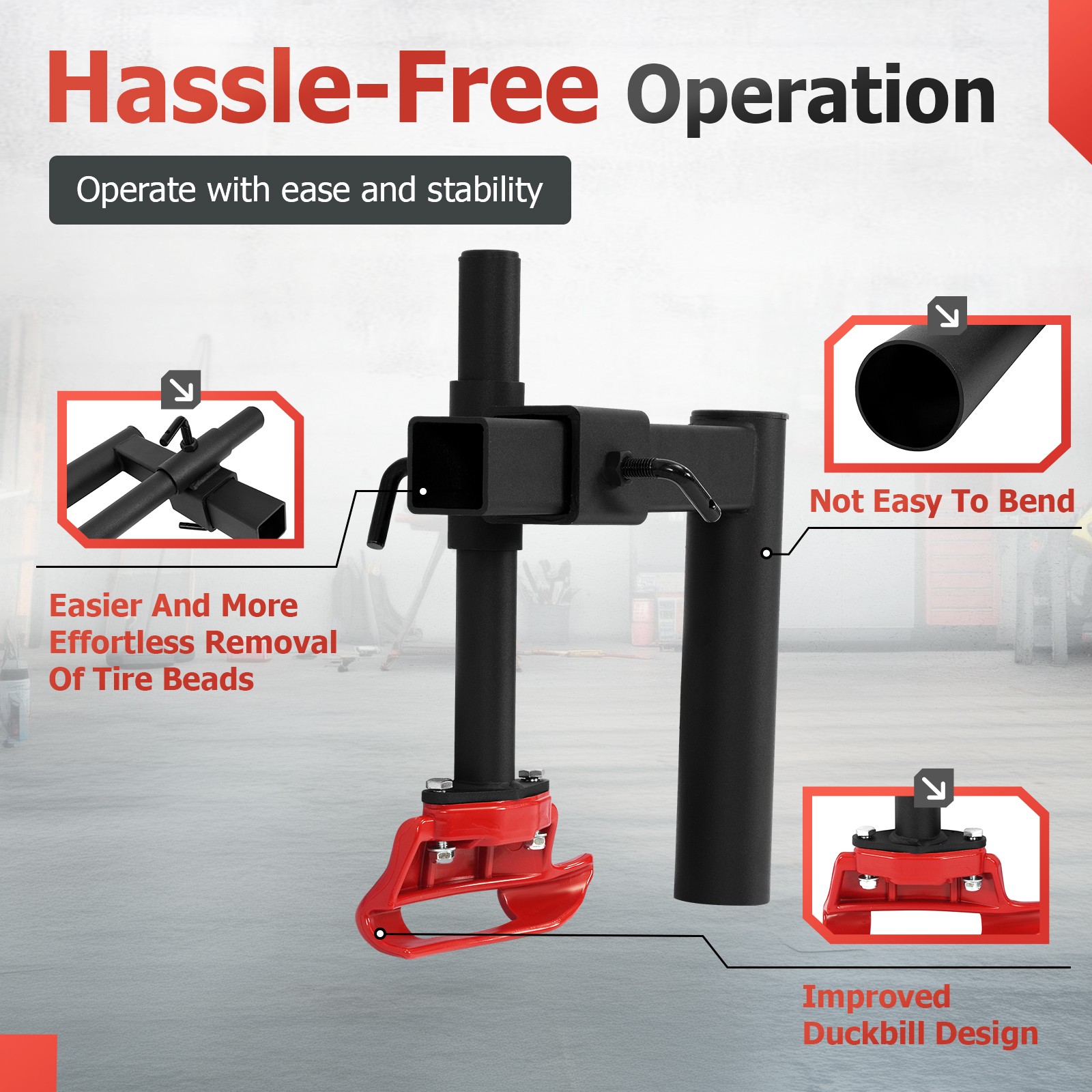 Upgrade Manual Tire Changer Duck Head Swing Arm Mod Kits For Most Car Tires