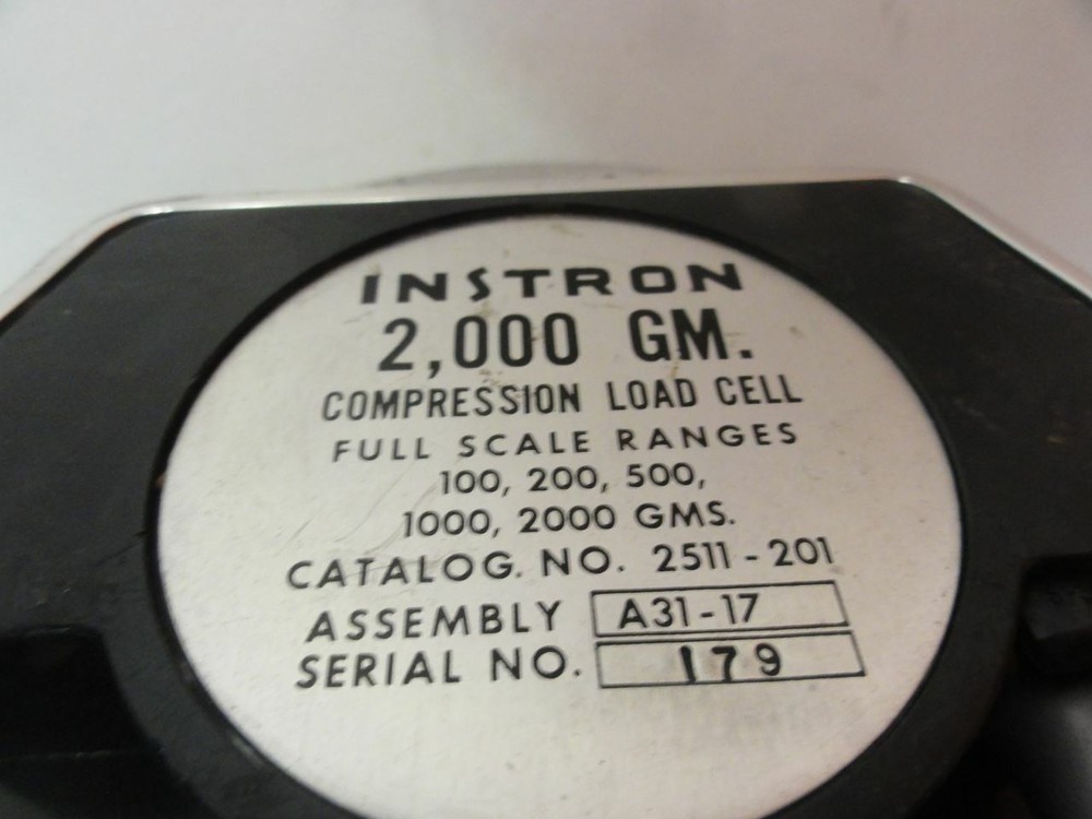 Instron A31-17 Compression Load Cell 2000 GM