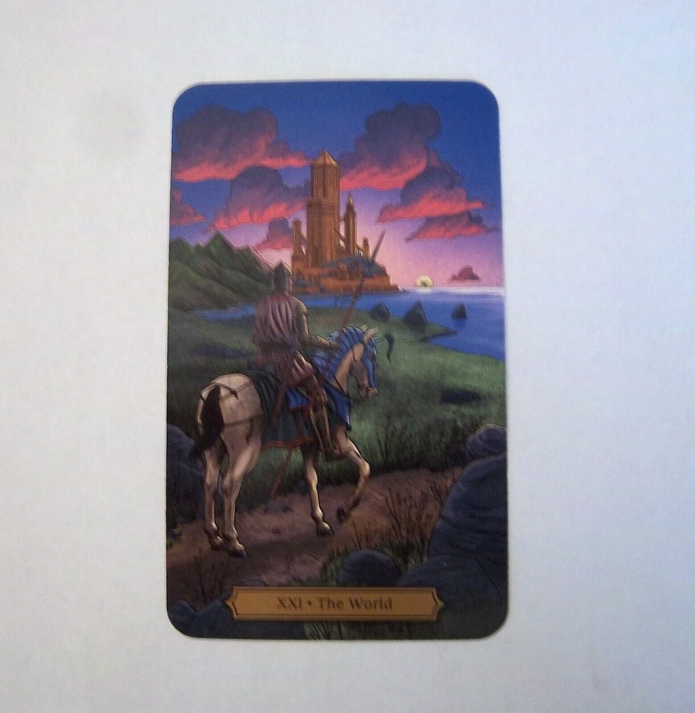 Authentic Edgar Allan Poe Tarot Deck & Book Kit Rose Wright [Allen] New