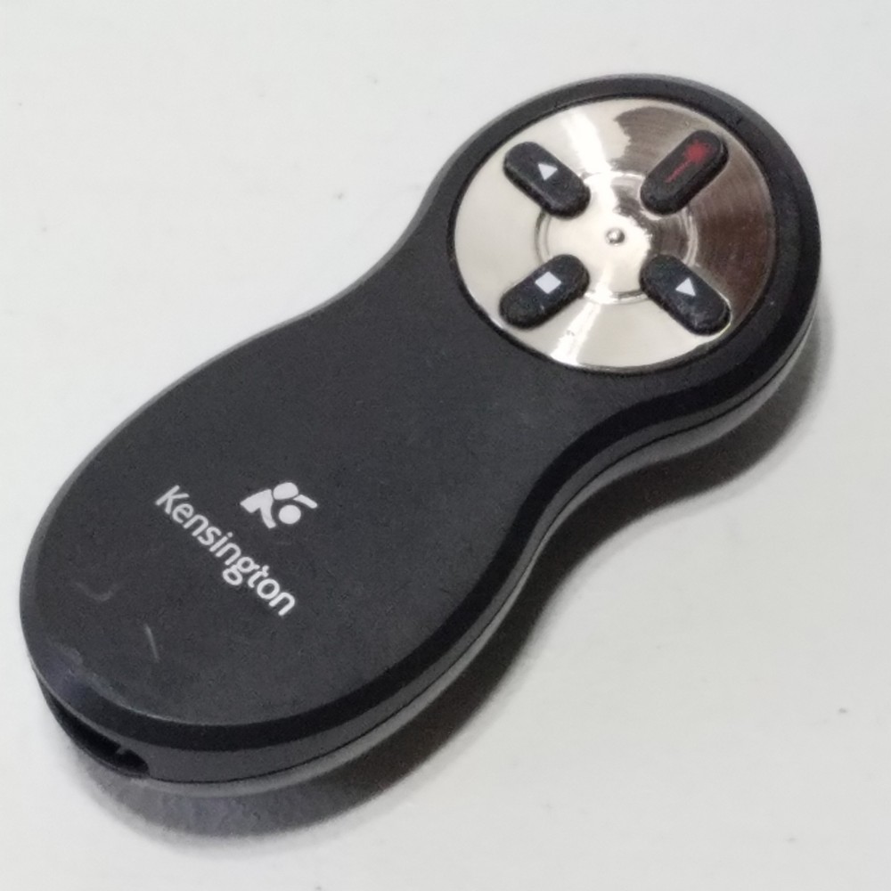 Kensington 33374 Black Handheld Presenter Laser Pointer Remote Control