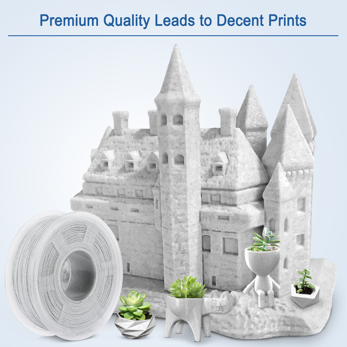 【BUY 6 GET4 FREE, ADD 10 TO CART】Sunlu 3D Printer PLA Filament 1.75mm 1KG 0.25KG