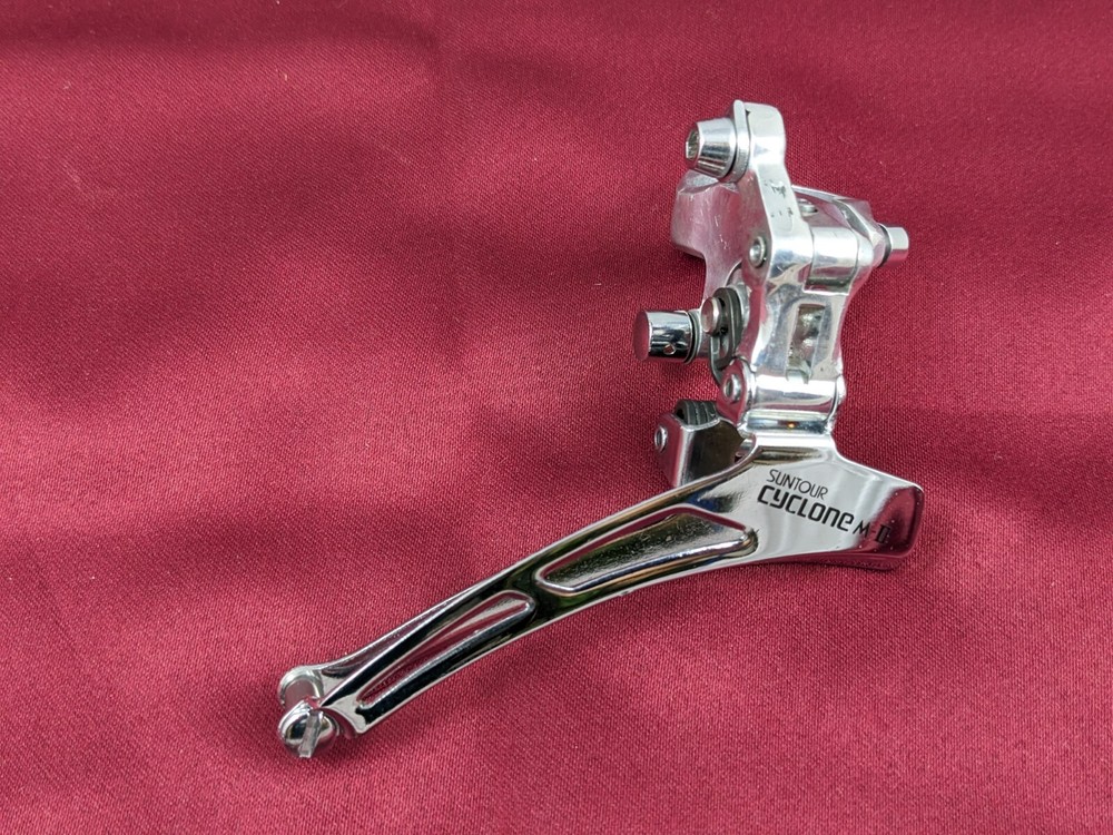 Suntour Cyclone M-II Front Derailleur Bottom Pull Double M2 NOS OPTIONS