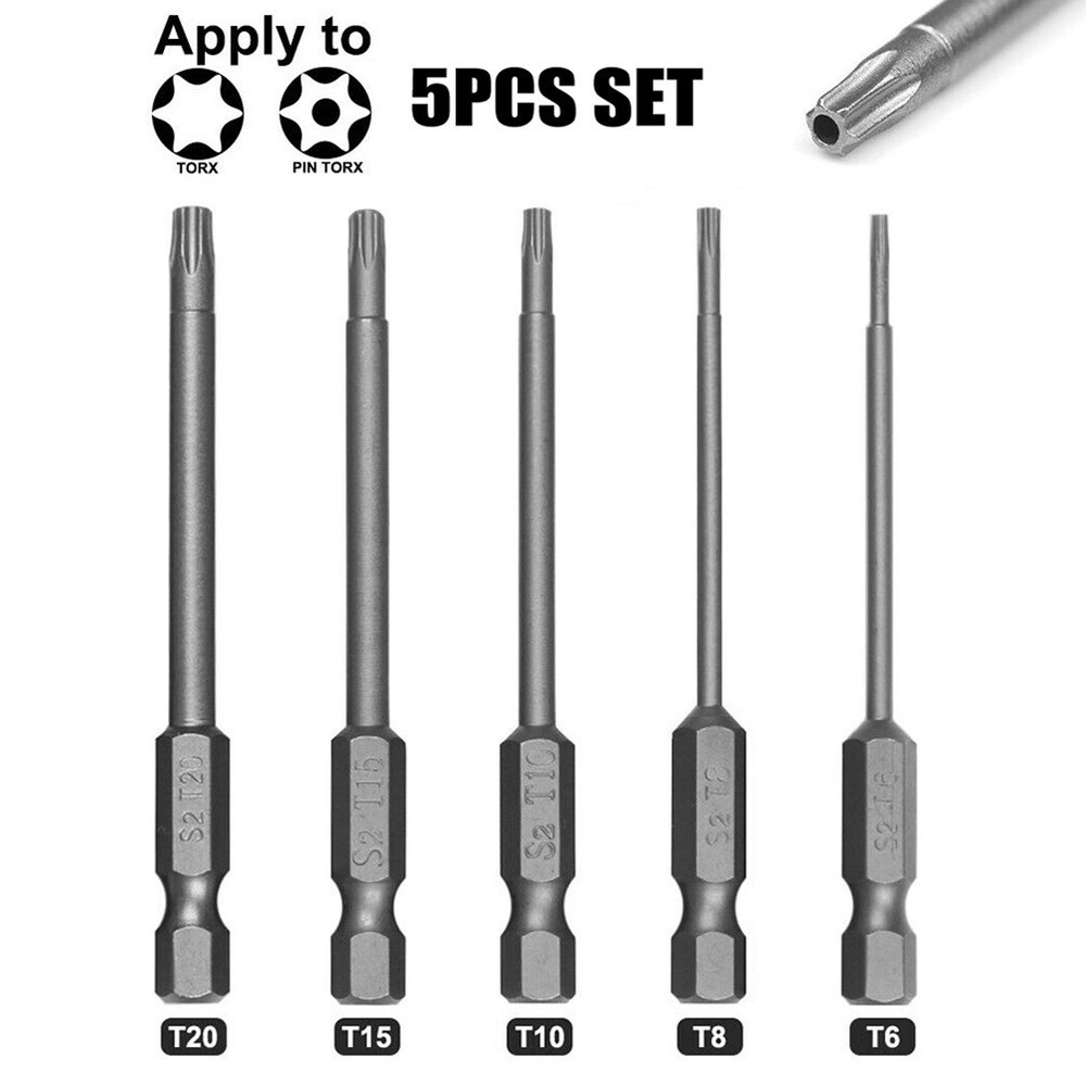 High Performance Magnetic Screwdriver Bits Grab and Hold Screws with Ease