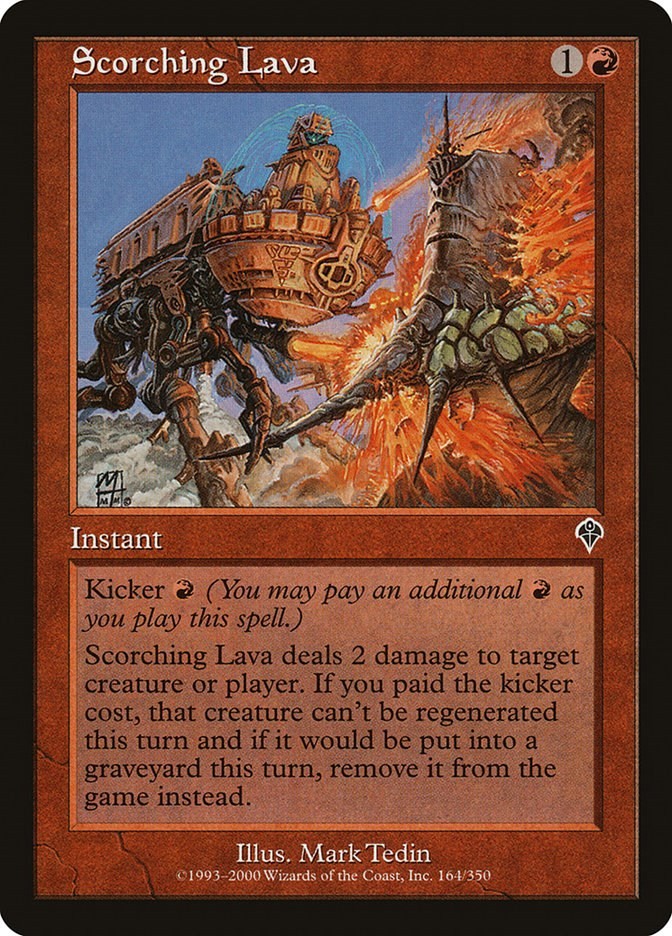 Scorching Lava Invasion 164 MTG MP