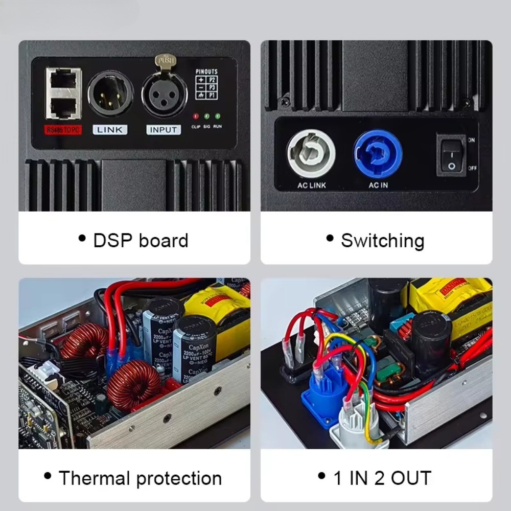 Popular 5000 Watts Professional Class D Power Active Speaker Amplifier Module