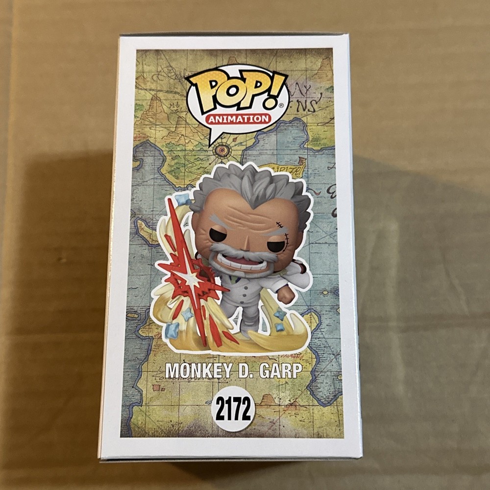 Funko POP! Monkey D. Garp Galaxy Impact Pre-Release Exclusive #2172 W/ Protector