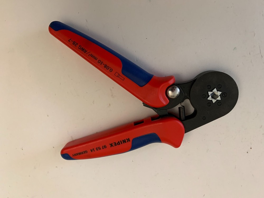 Knipex 97-53-14 Self-Adjusting Hexagonal Crimping Pliers
