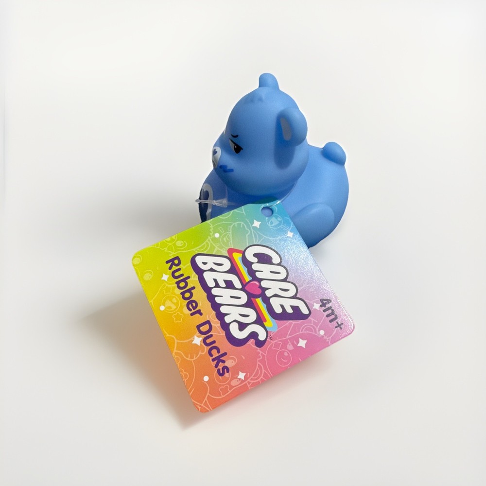 Grumpy Bear CARE BEAR Rubber Duck Approx 3”