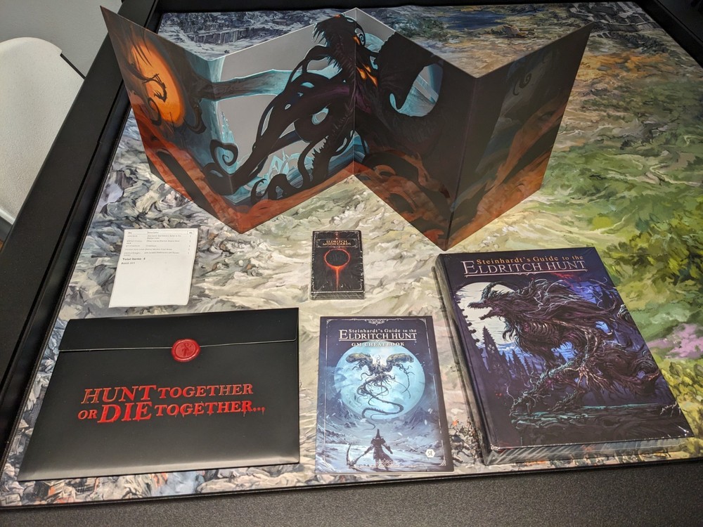 Steinhardt's Hardcover + GM Screen, Tarot Deck, Cheatbook, & Field Notes Sealed
