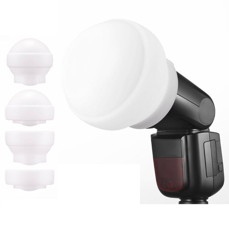 Foldable Softbox Spherical Design Uniform Light Diffusion For Photography