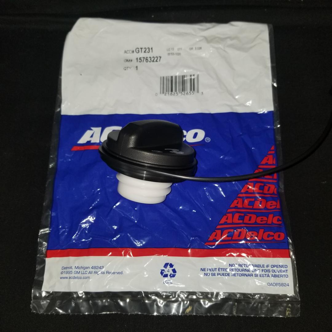 ACDELCO GT231 OEM Gas Cap with Strap GM #15763227  ***NEW UPDATED STOCK***