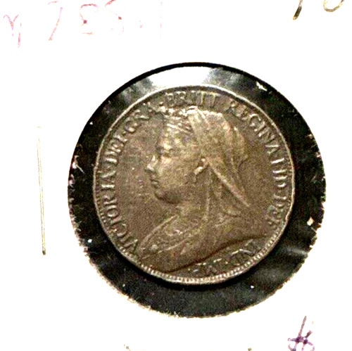 Great Britain 1897 farthing KM 788.1 XF