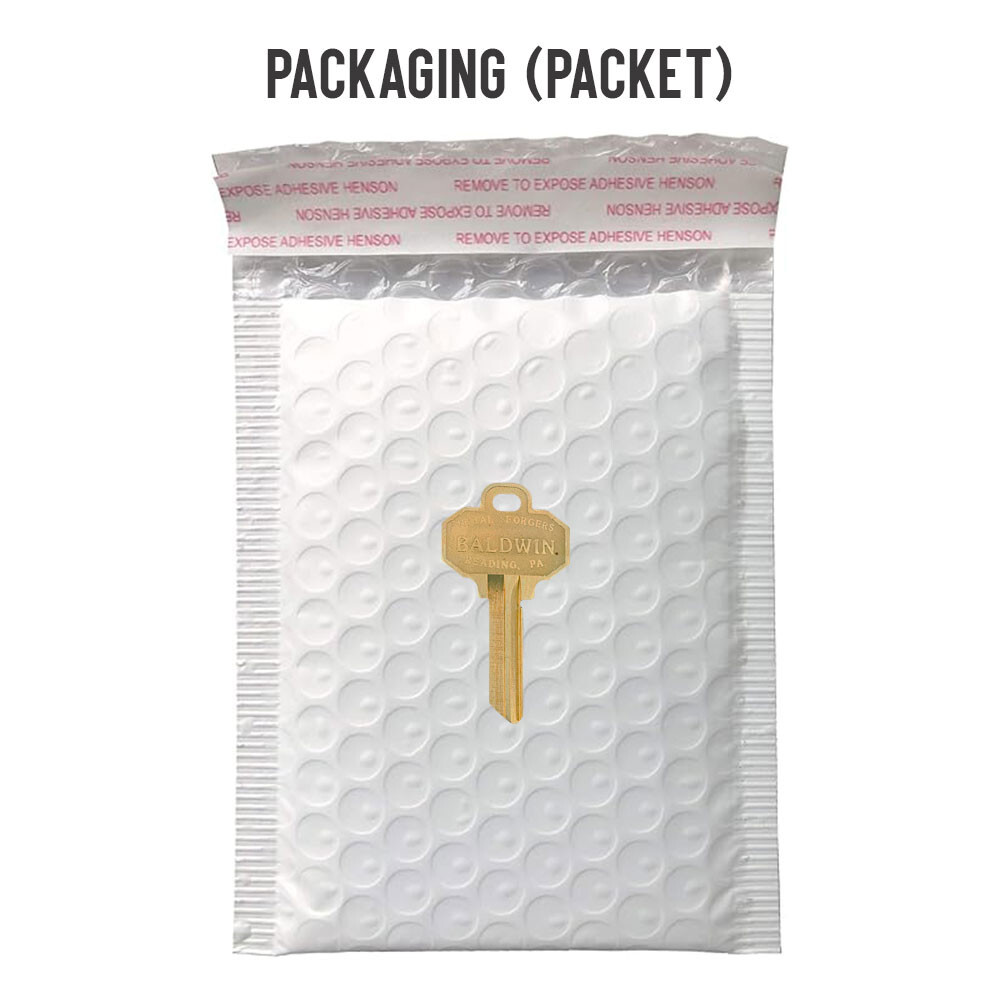 708 Key Blank – Brass