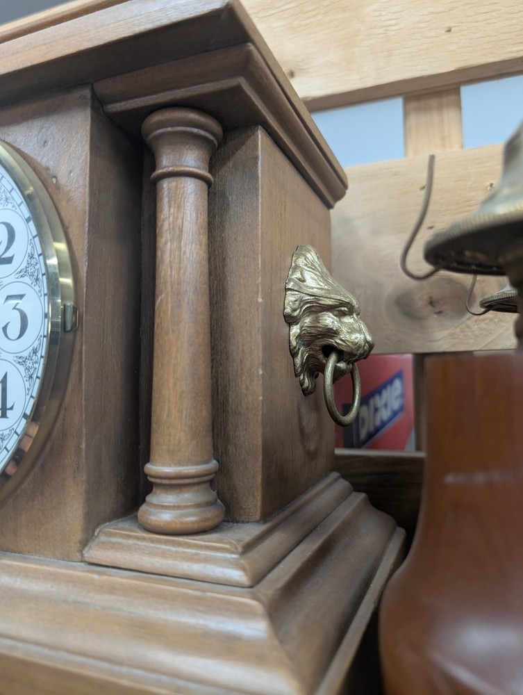 Seth Thomas original wood mantel clock