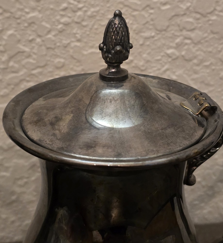 Vintage EPCA Bristol Silver By Poole 110 Tea Coffee Pot