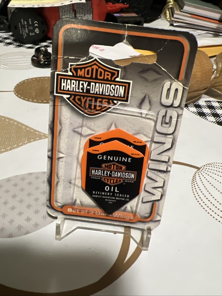 Harley Davidson Logo Dart Flights: 3 per set