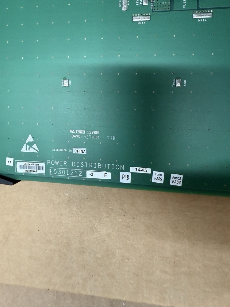 GE LOGIQ E9 Power Distribution Board 5301212-2