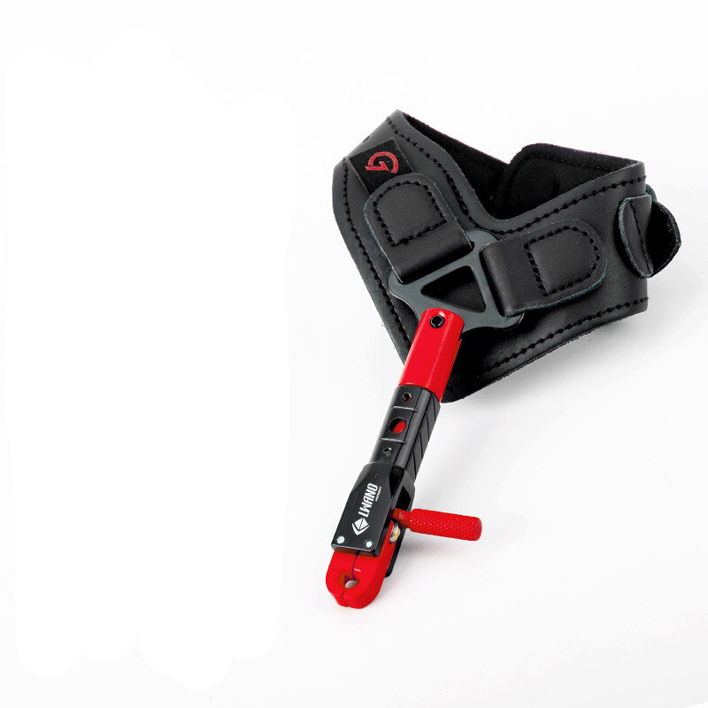 Adjustable Archery Wrist Release Aids Strap Compound Bow Trigger Caliper Hunting