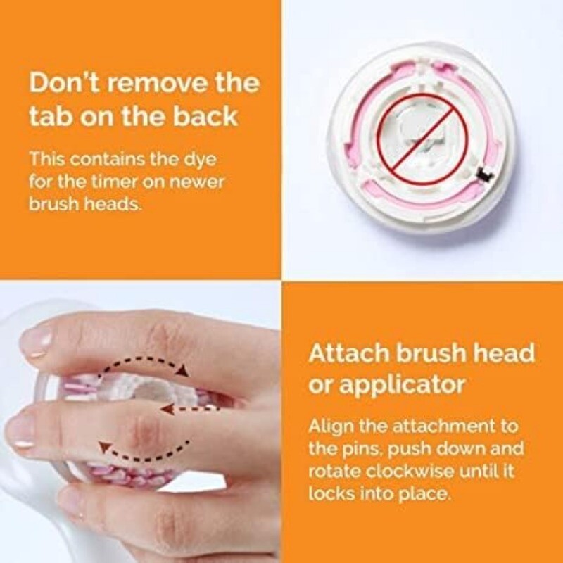 6-Pack Sensitive Replacement Facial Brush Head For Clarisonic Mia1/Mia2 US Stock