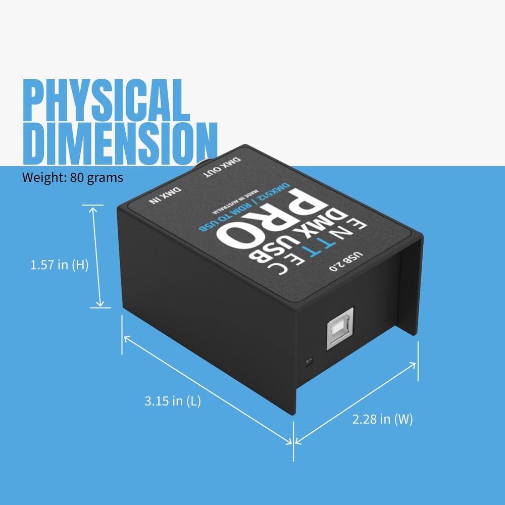 ENTTEC DMX USB Pro 512-Ch USB DMX Interface