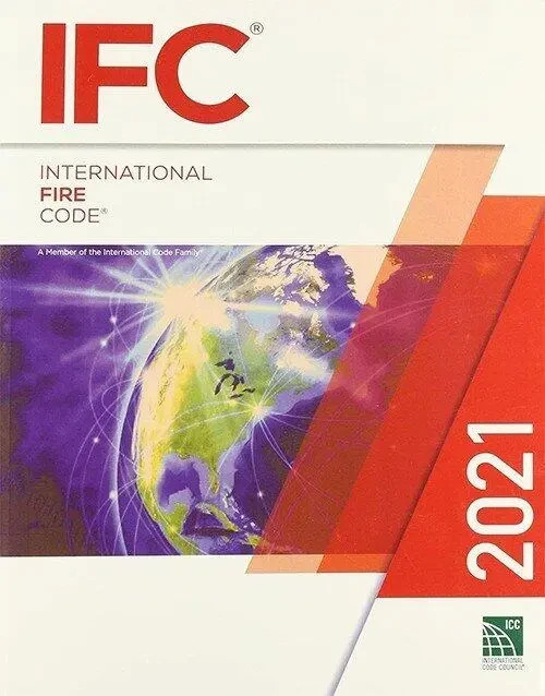 International Fire Code 2021, IFC Code Book: ISBN 9781609839598