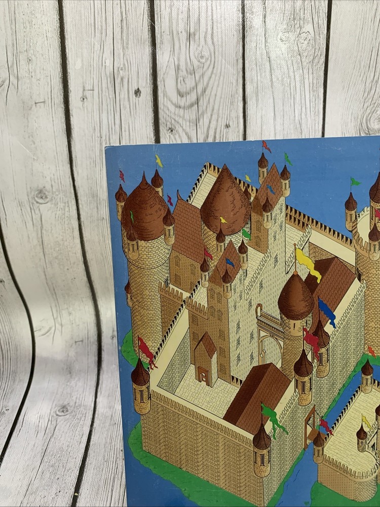 D&D Hiregaards Castle Map/Guide 1990 TSR Campaign Setting Accessory ￼