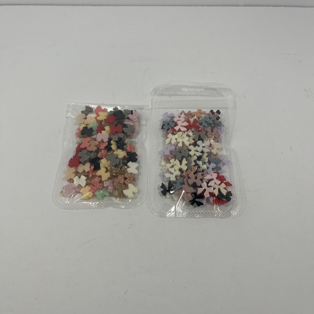 Craft Bow Lot Hard Plastic Art