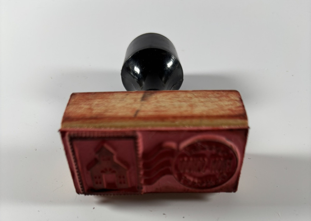 Special Delivery from School Rubber Stamp