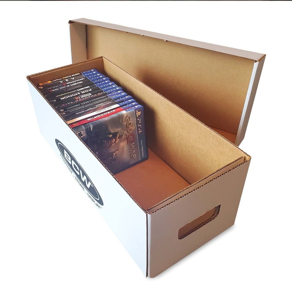 1 bundle of 10 BCW Media Storage Boxes