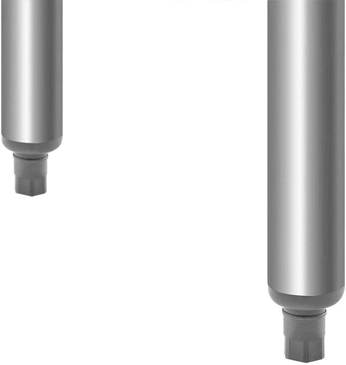 Mesa De Acero Inoxidable De 24x48 Pulgadas Con 2 Niveles Ajustables Nuevo 2022