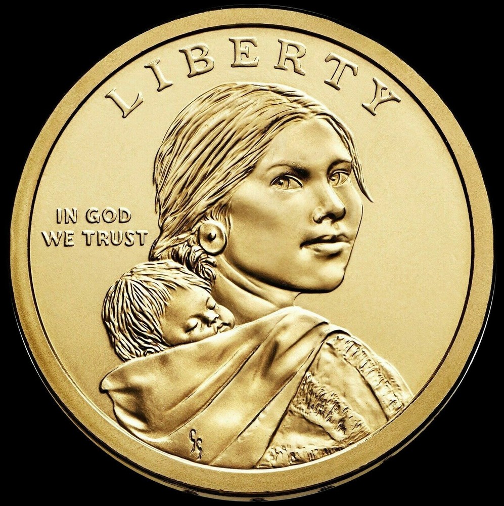 2016 D Sacagawea Native American Dollar US Mint Coin "BU" Code Talker!
