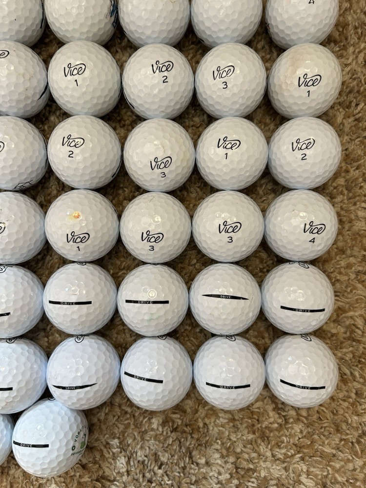 50 Vice Drive 4A Condition Golf Balls