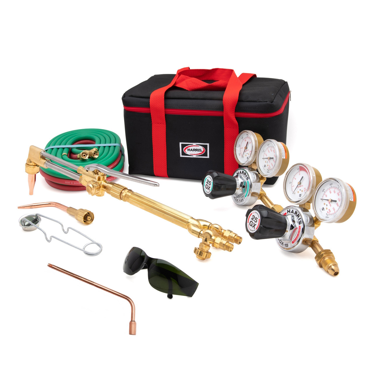 Harris VHD 25GX Deluxe Ironworker Cutting & Welding Outfit CGA 540/510 - 4401373