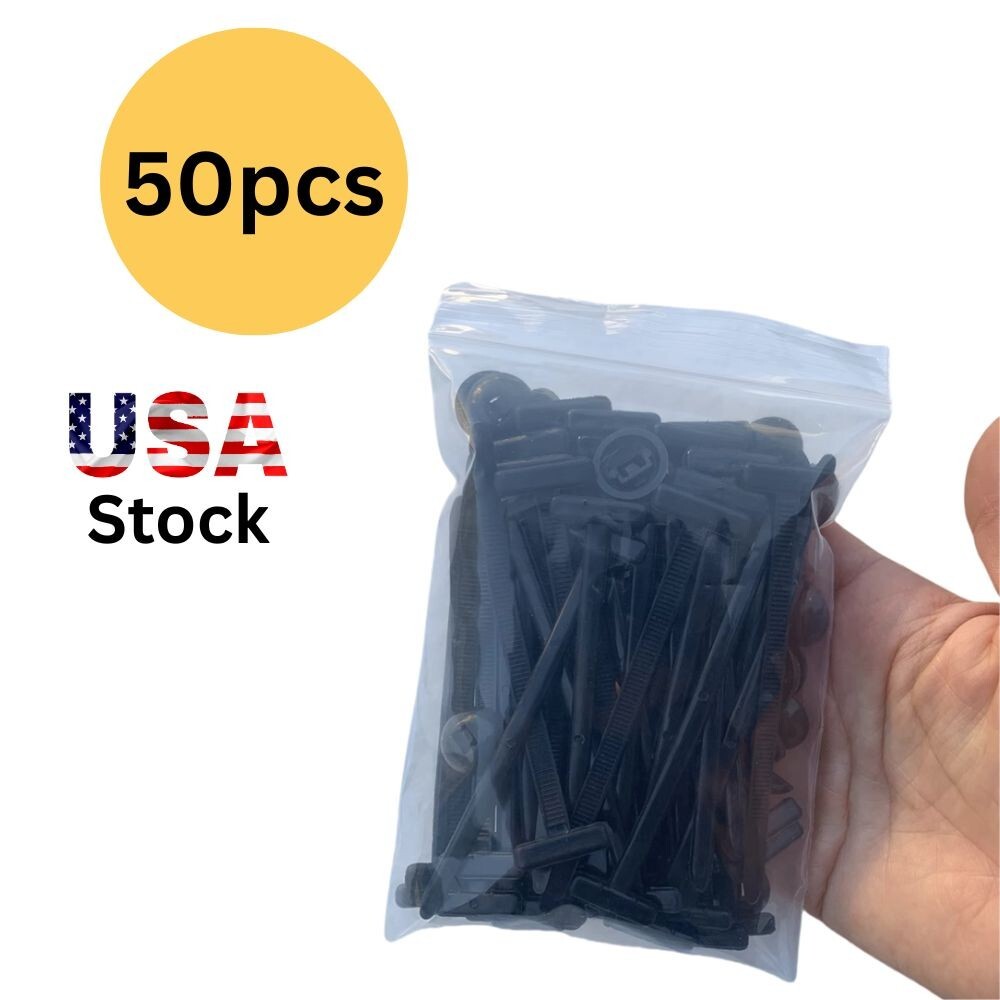 50 pcs Nylon Universal Cable Tie Buckle