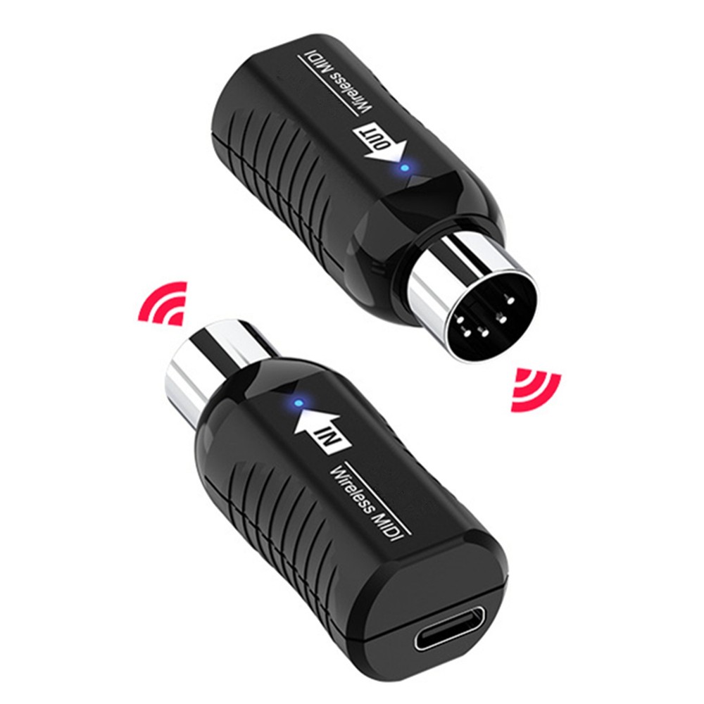 Midi Wireless Guitar Receiver Transmitter For Digital Piano Keyboard Accessory