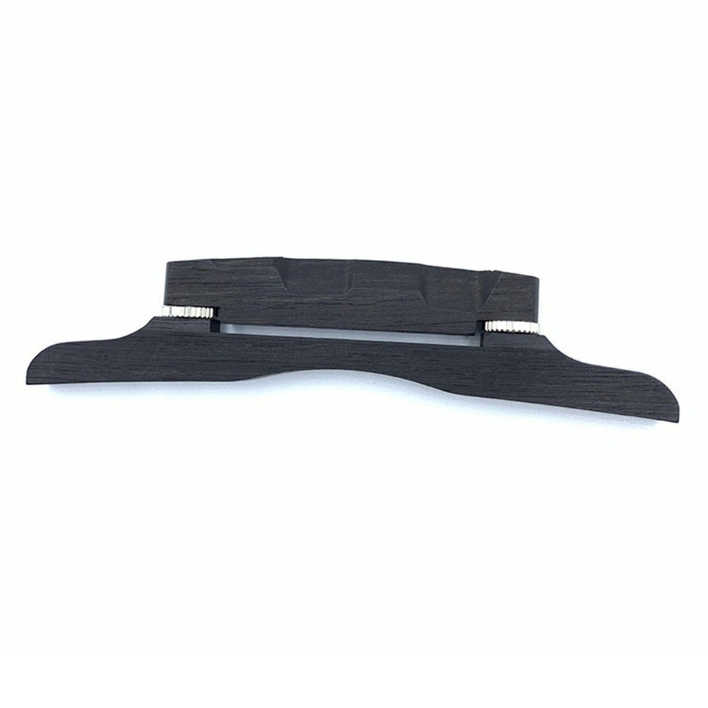 Adjustable Mandolin Bridge Premium Ebony Material Easy String Adjustment