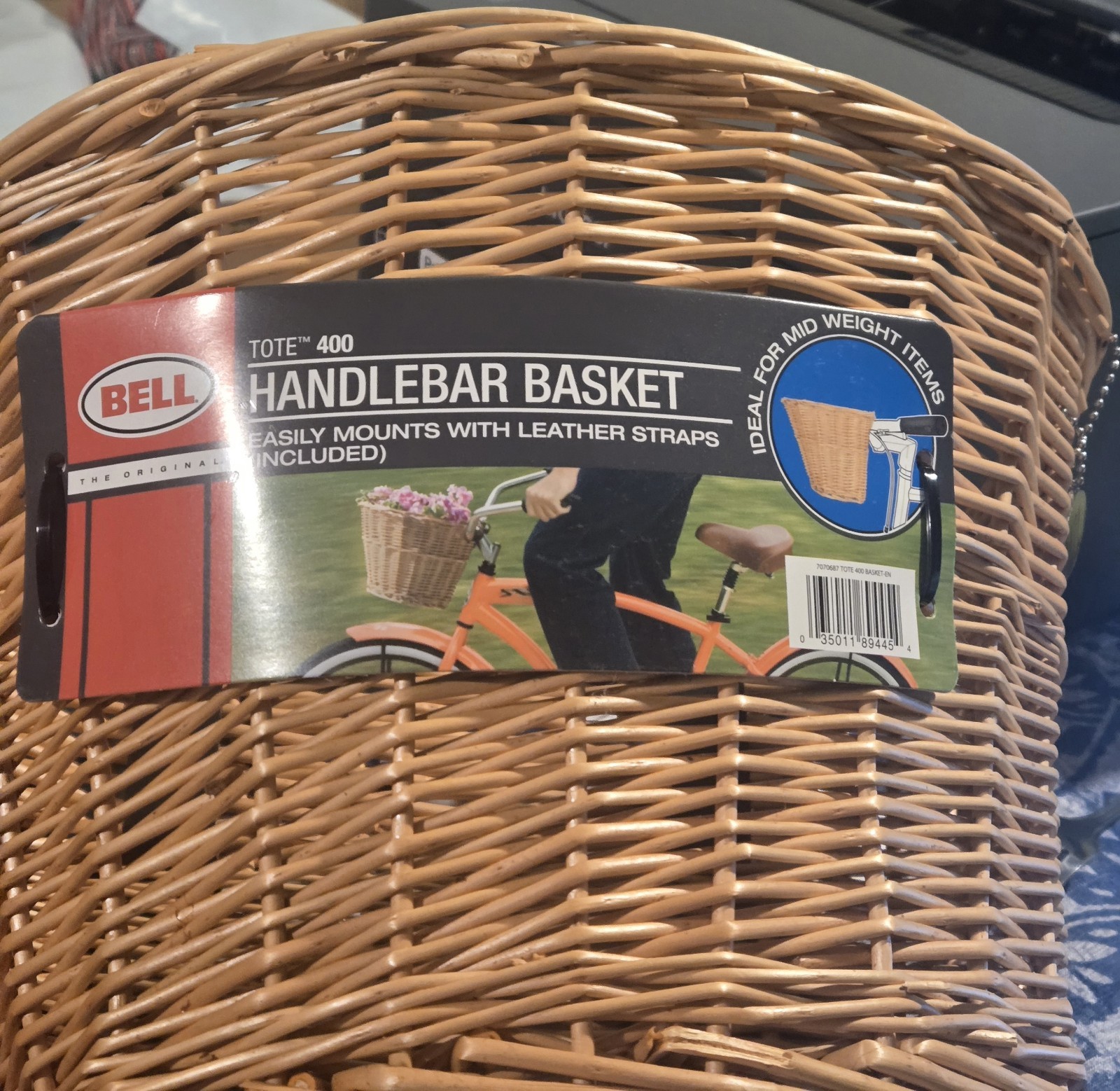 Handlebar Basket Bell Tote 400 Brand New