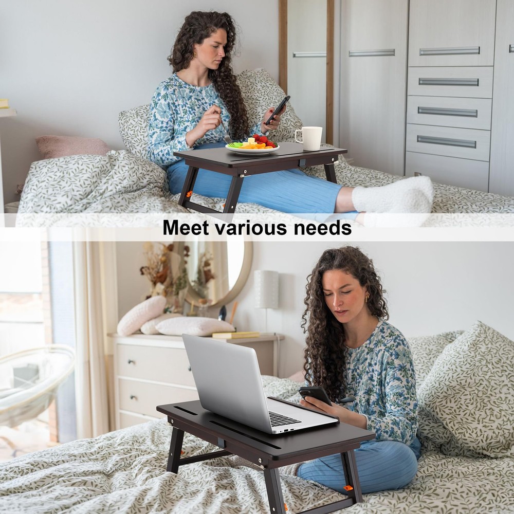 Drawing Table Foldable Drafting Desk with Adjustable Height & Angle Drawing B...