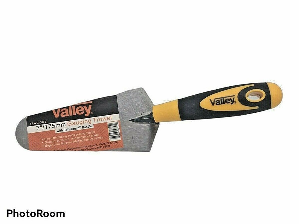 7” Gauging Trowel Soft-Touch Plastic Handle