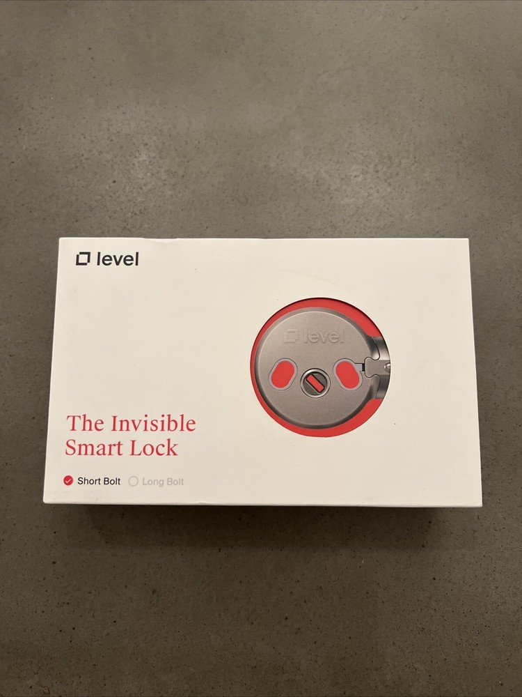 Level Lock Bolt Smart Lock DVT 0837 Short Backset