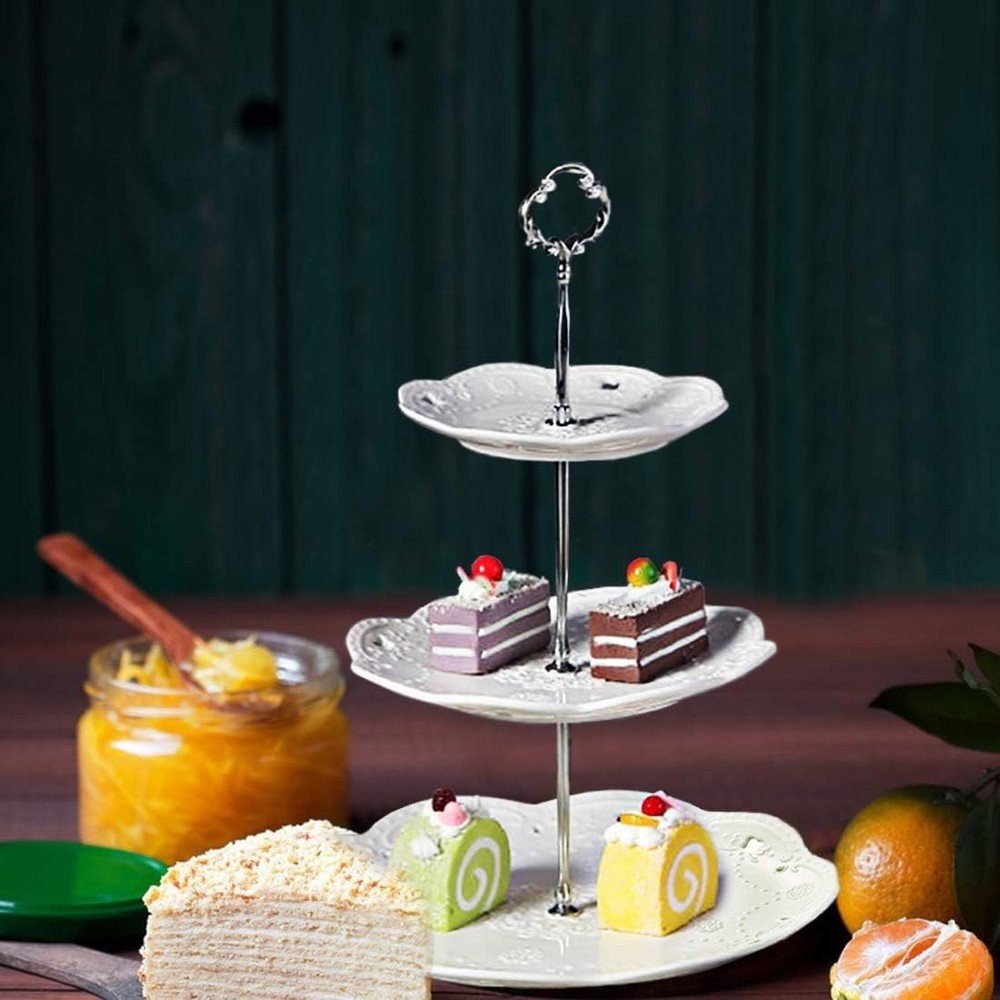 Elegant Pastry Serving Stand - Wedding Dessert Display