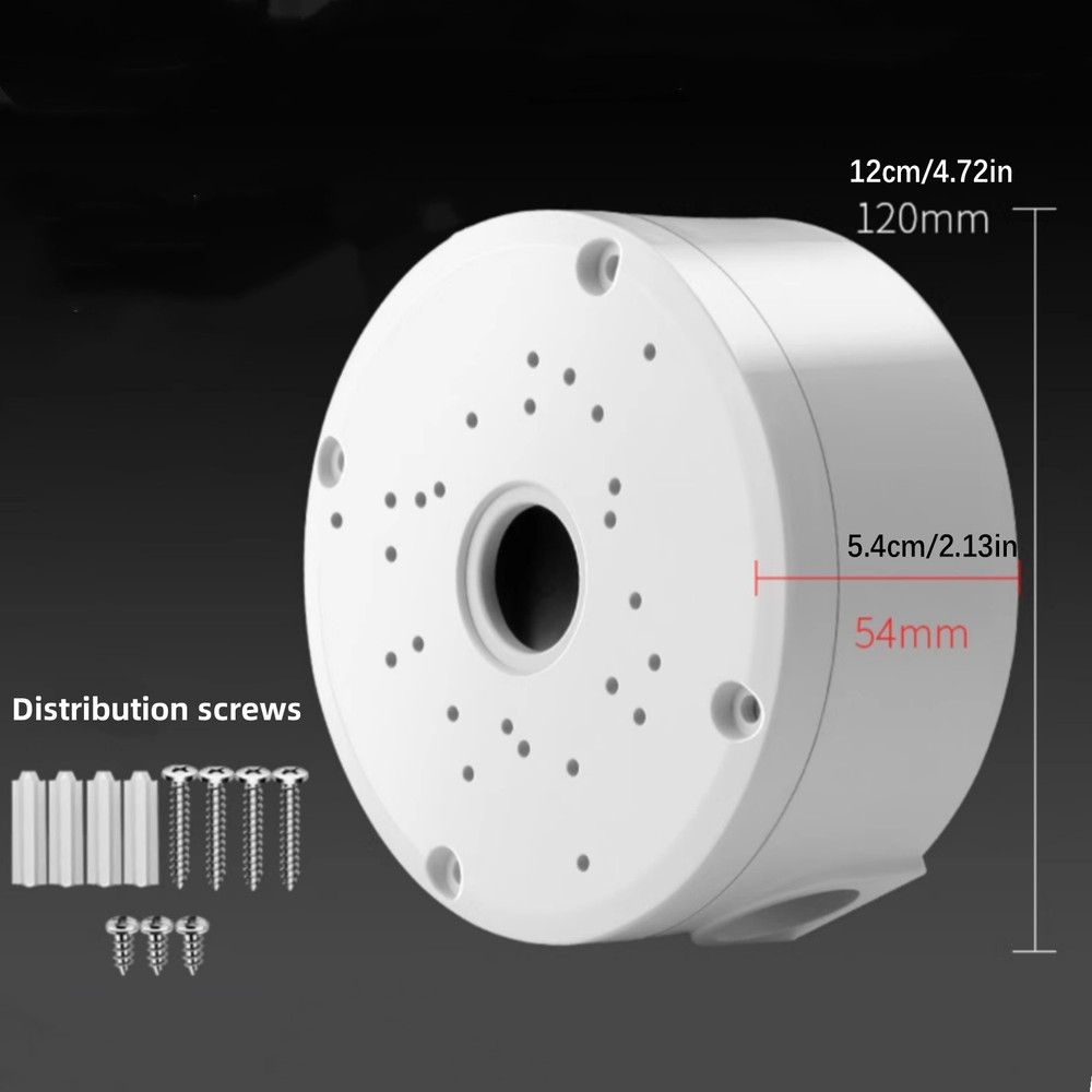 Plastic Junction PC Box CCTV Bullet Dome Camera Wall Mount Bracket