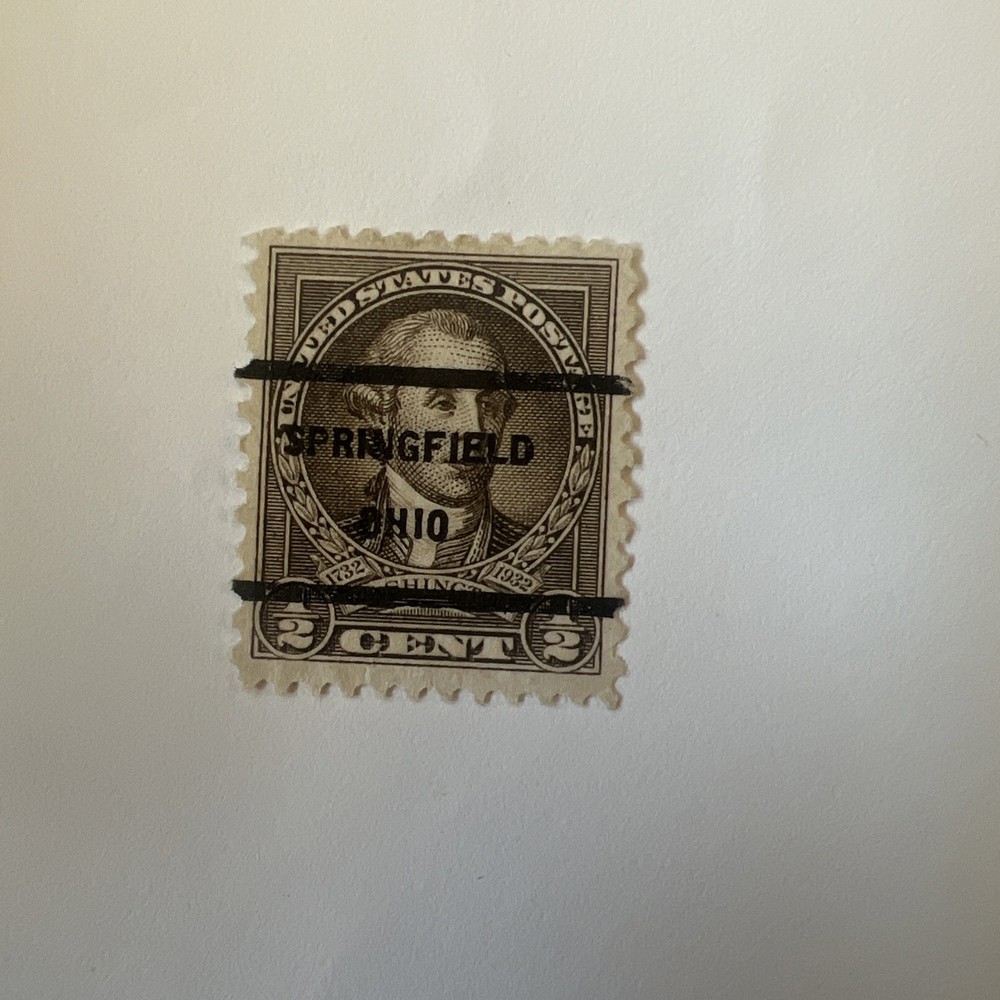 2 cent washington brown springfield ohio